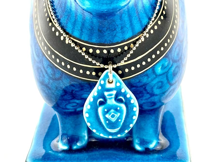 新品　幸兵衛窯 青釉オーナメント セベク 古代エジプトの神 　ペンダント付き 61sibr8uHLL._UF350,350_QL50_.jpg